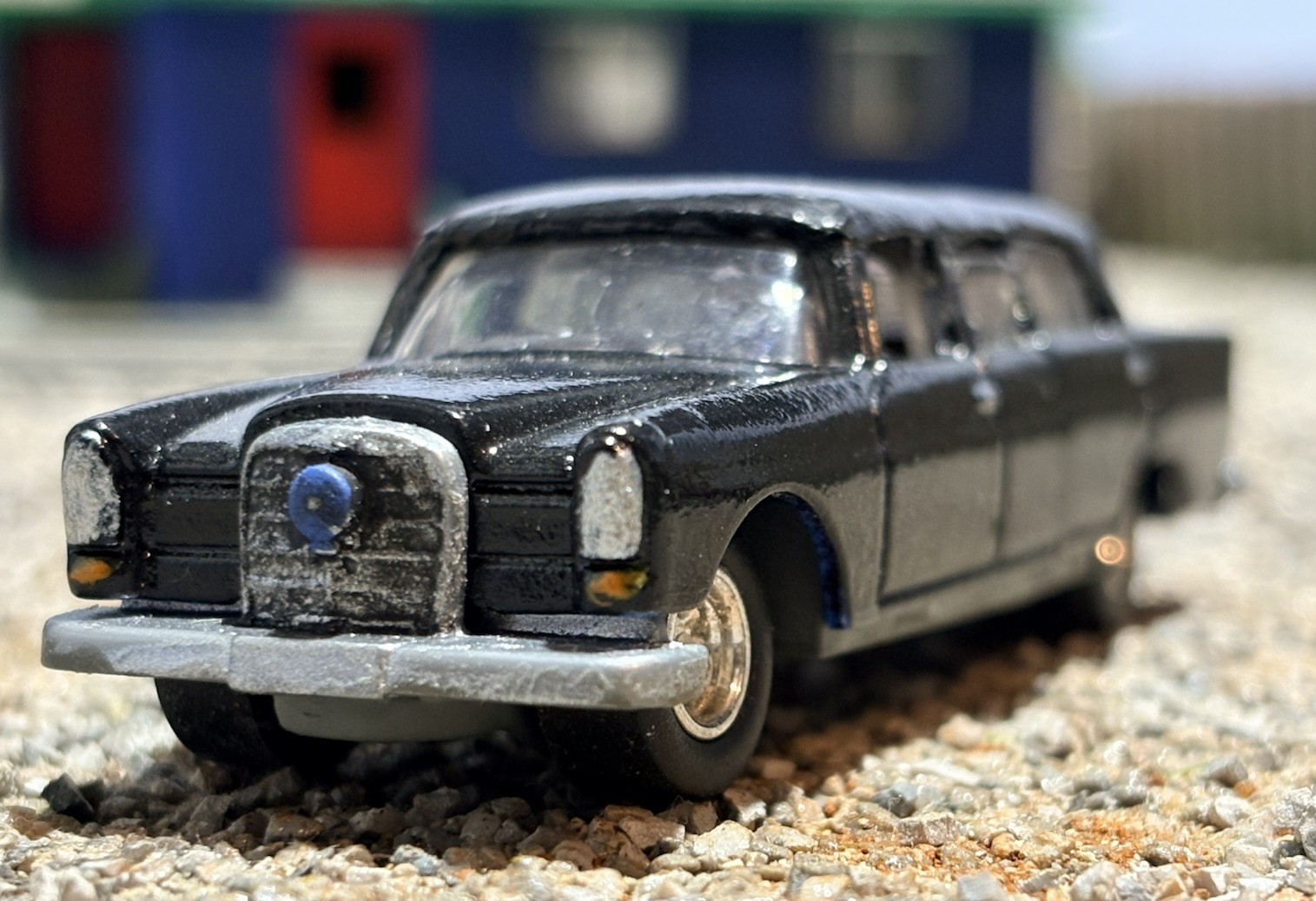Loose Custom 1964 Mercedes-Benz Limo Vehicle 1:64 Custom Diecast Cars