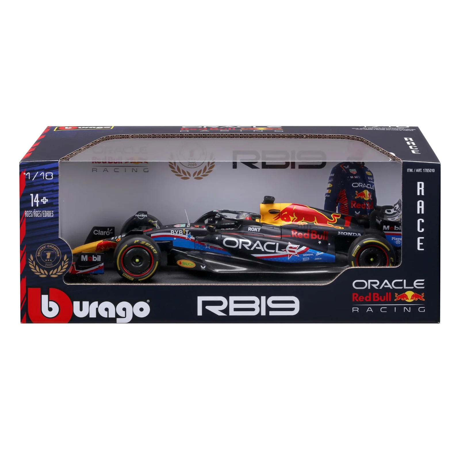 Bburago 1:18 Formula F1 Racing Die-Cast Car: Mercedes | Ferrari | Red Bull
