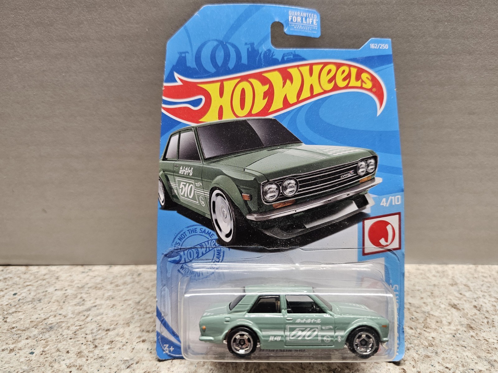 Hot Wheels 1971 Datsun 510 HW J-Imports 4/10 NIP #165 250