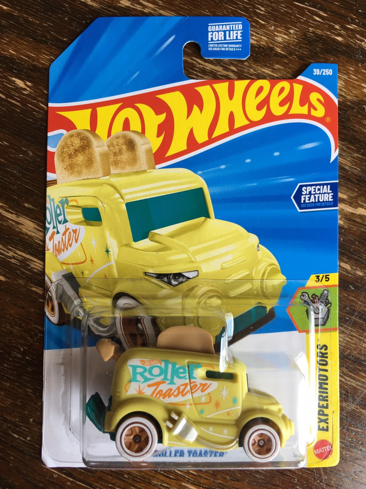 HOT WHEELS ROLLER TOASTER 39/250 EXPERIMOTORS 3/5 MATTEL 2026