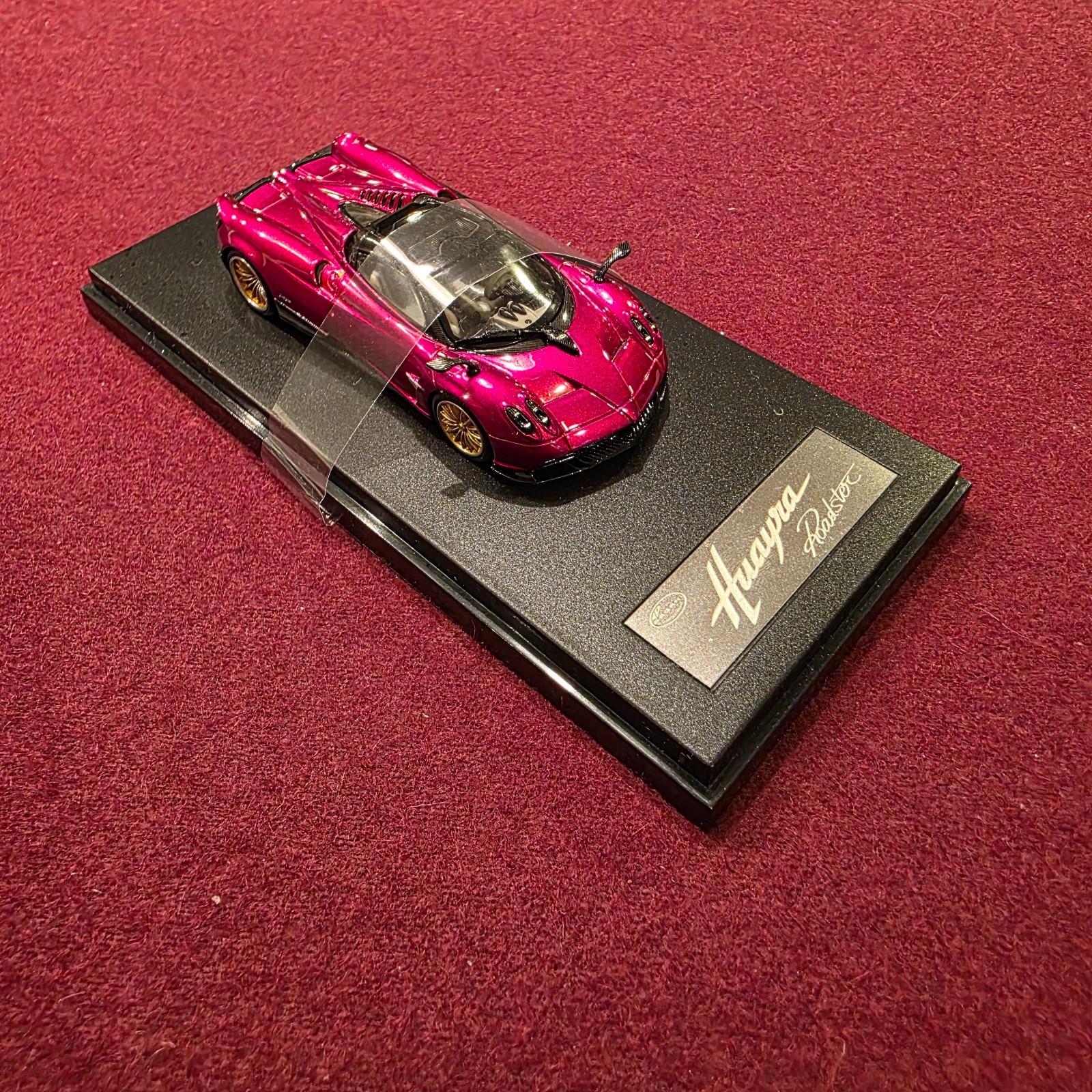 LCD Models 1/64 Pagani Huayra Roadster Red 1/64 Model
