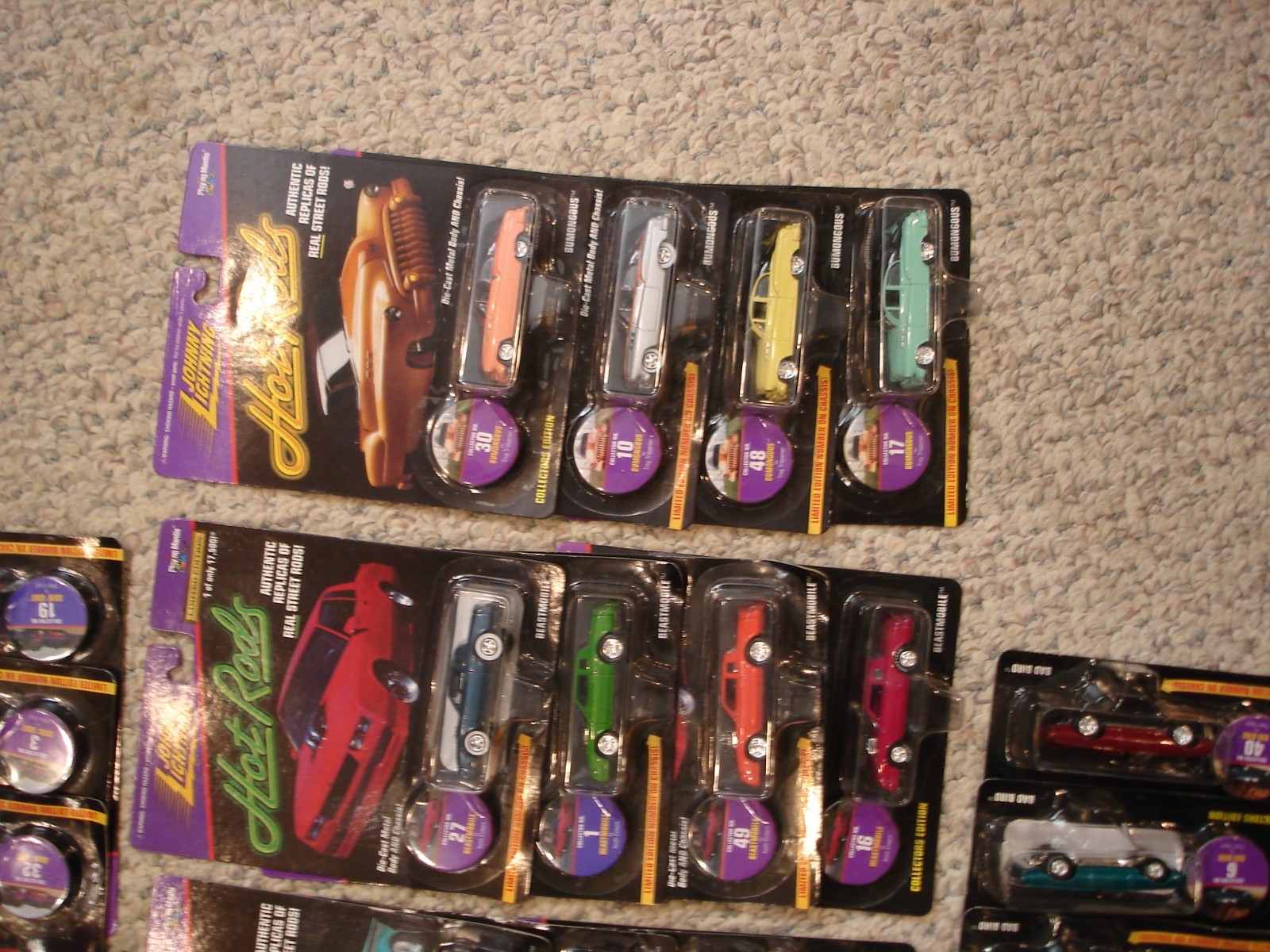 Lot of 36 Johnny Lightning 1997 1/64 Diecast new on card Frankenstude Bad Bird