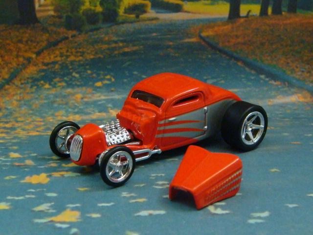 1934 Ford Lakes Coupe 3.6L Flathead V8 Salt Flats Hot Rod 1/64 Scale Ltd Edit D