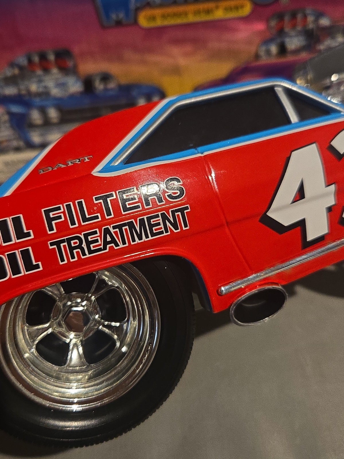 * READ* Muscle Machine Richard Petty #43 STP 1969 Dodge Dart 1:18 Diecast RARE