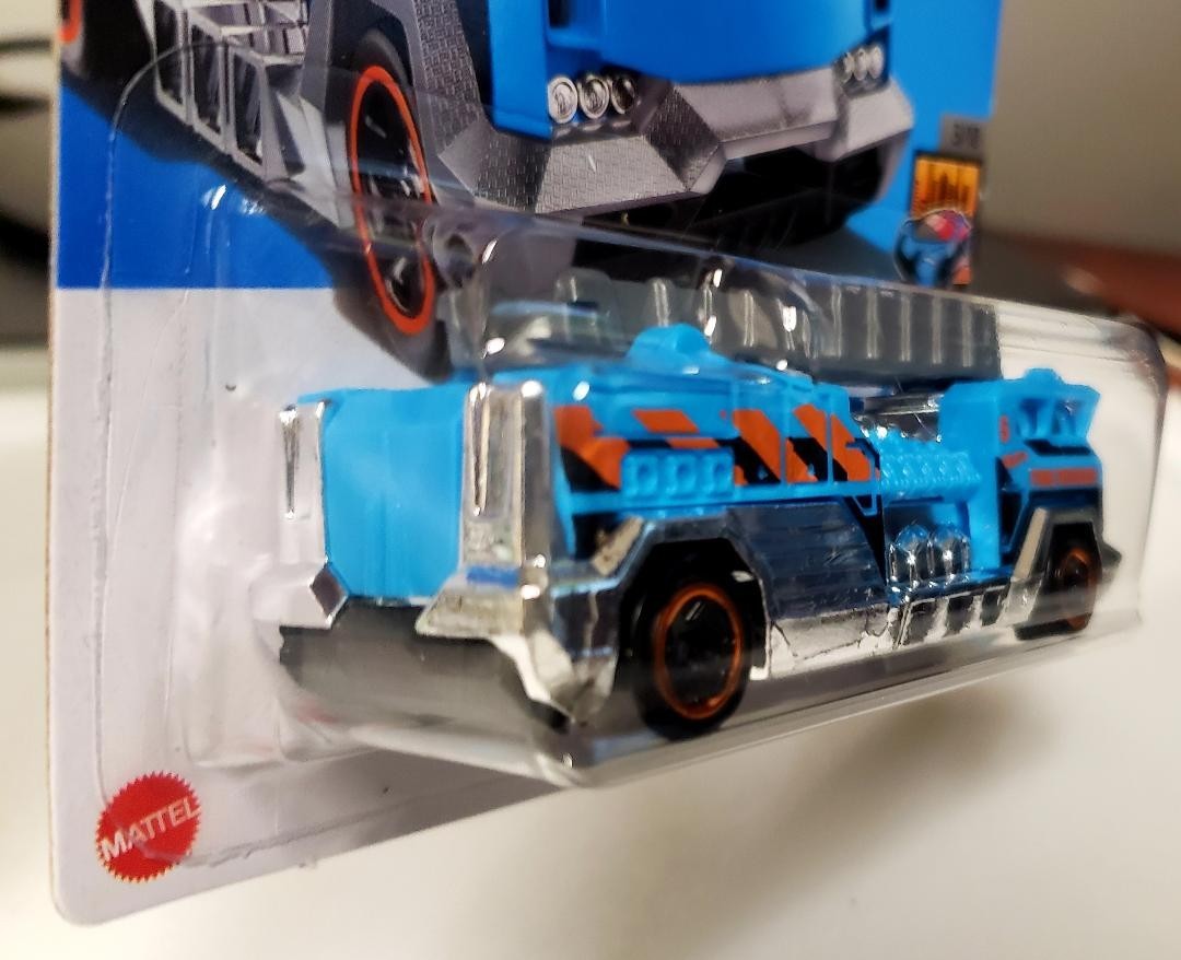 2024 Hot Wheels Blue 5 Alarm 125/250 HW Metro 3/10