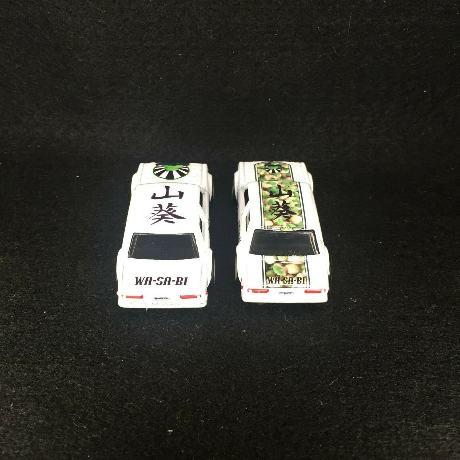 Clear 1:64 Waterslide Decal Diecast for Hot Wheels 71 Datsun 510 Green Wasabi
