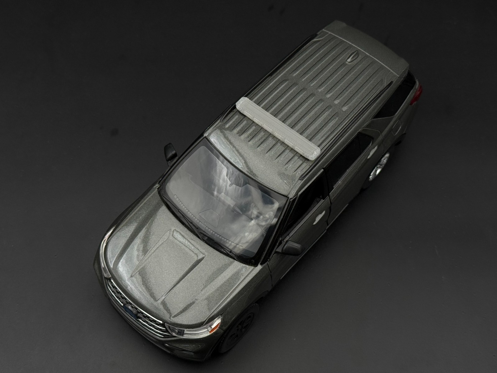 1/24 1/25 LED Compatible Clear Narrow Lightbar Police Fire Emergency