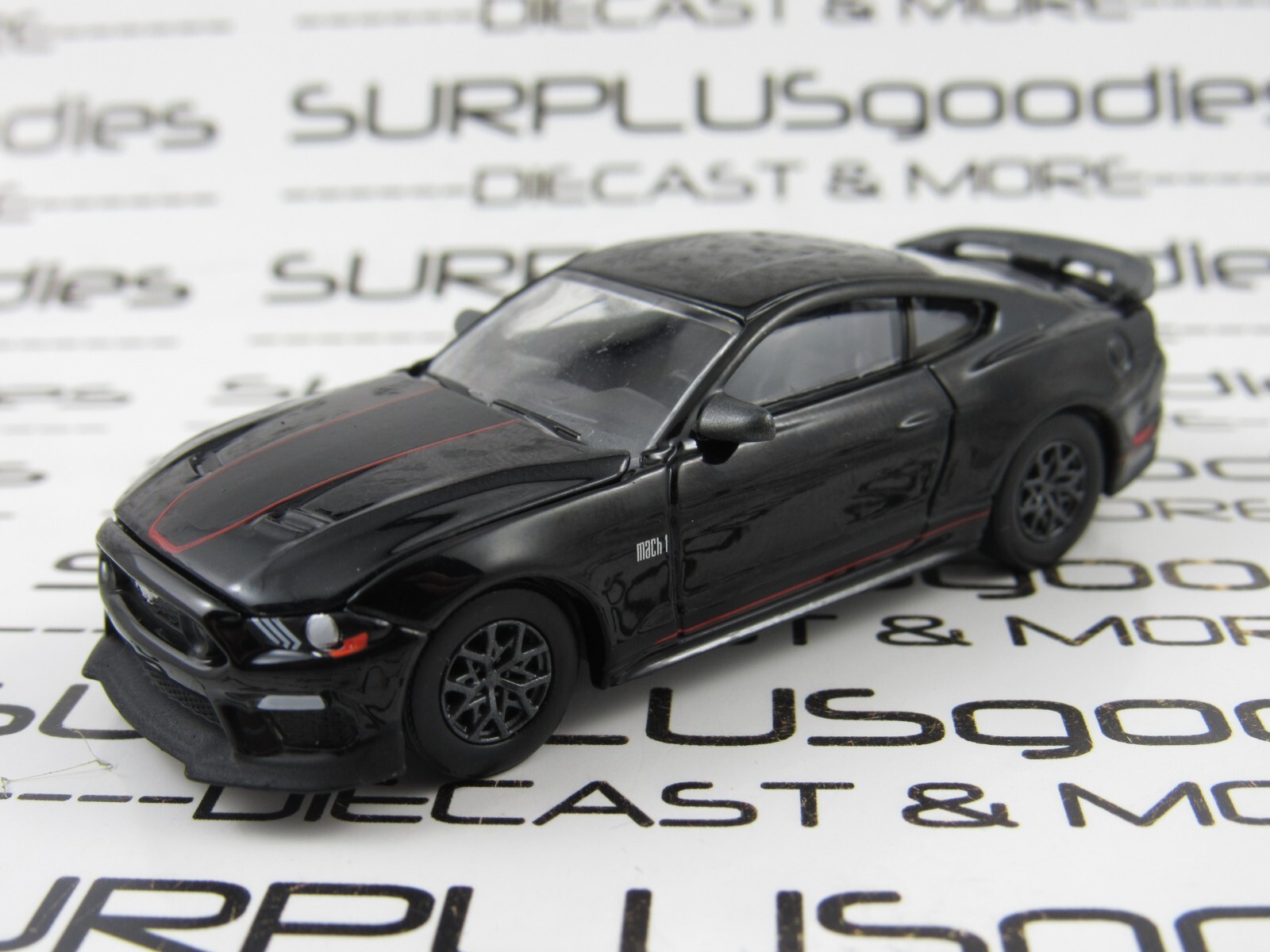 Greenlight 1:64 Scale LOOSE Shadow Black 2022 FORD MUSTANG MACH 1 Muscle Car