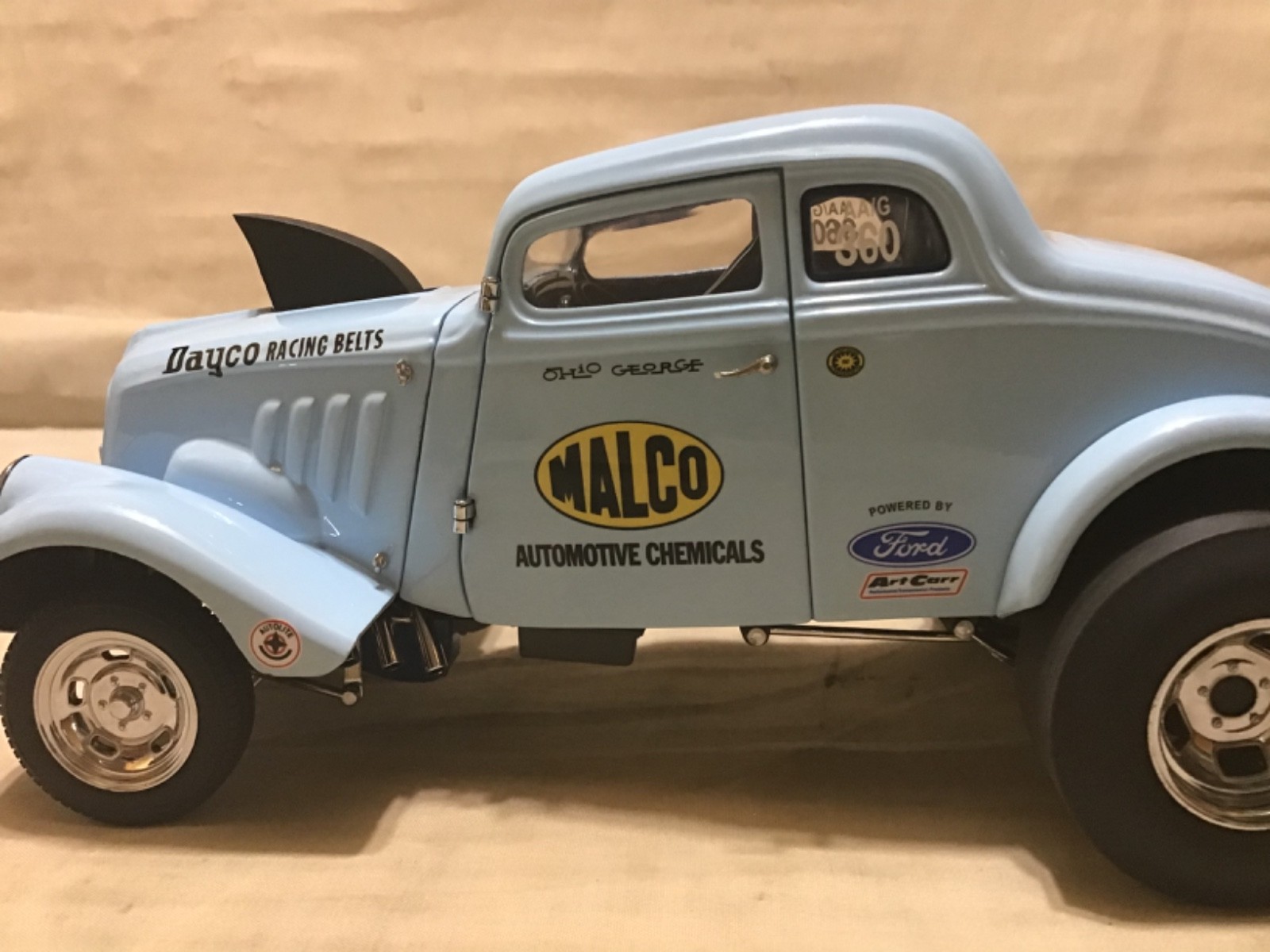 OHIO GEORGE MONTGOMERY 1933 WILLYS GASSER 1/18 PRECISION MINIATURES NHRA PRM04