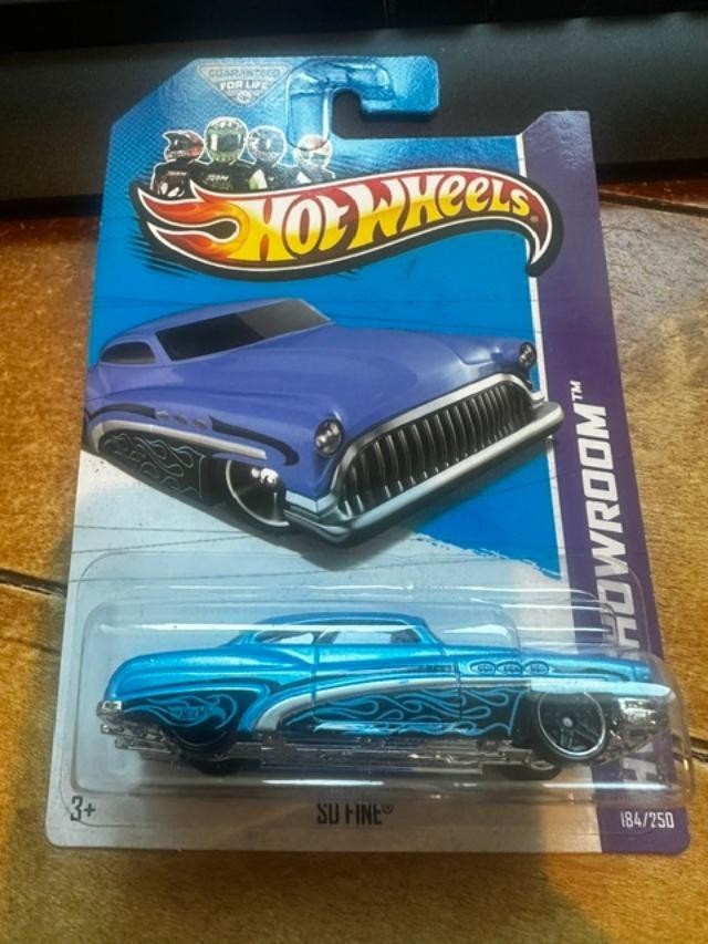 2013 Hot Wheels HW Showroom So Fine #184 Blue