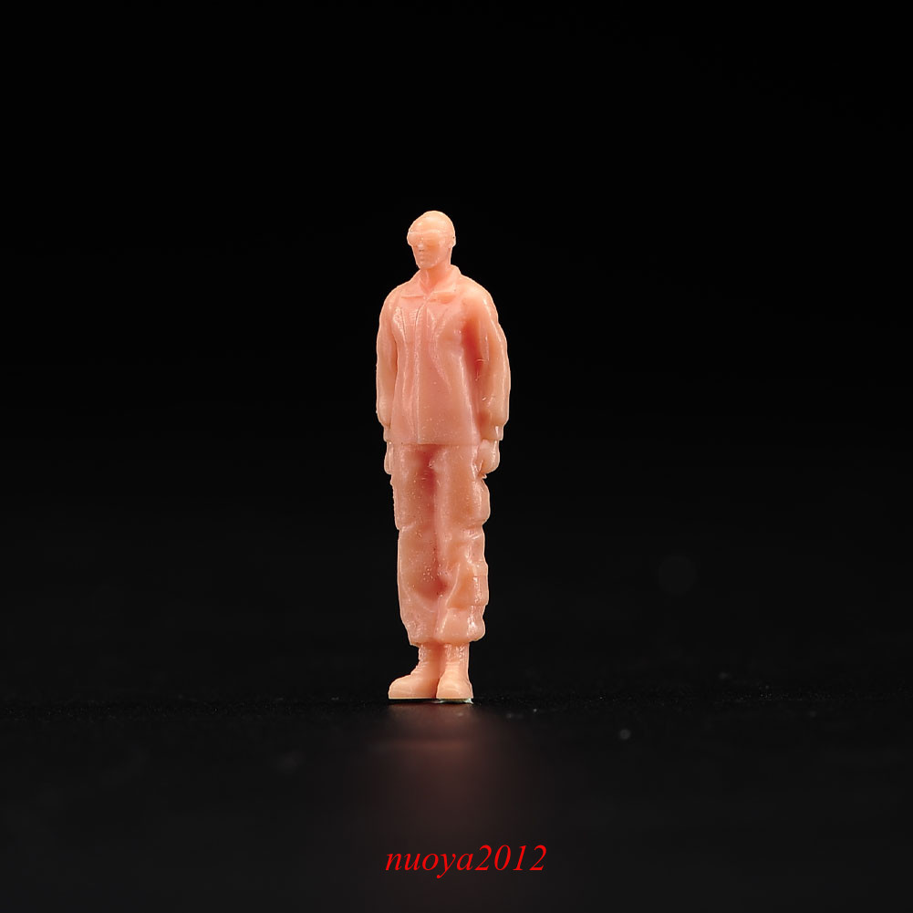 1/64 Miniatures Modern Soldier Man Scene Figure Doll Fit Cars Vehicles Model Toy