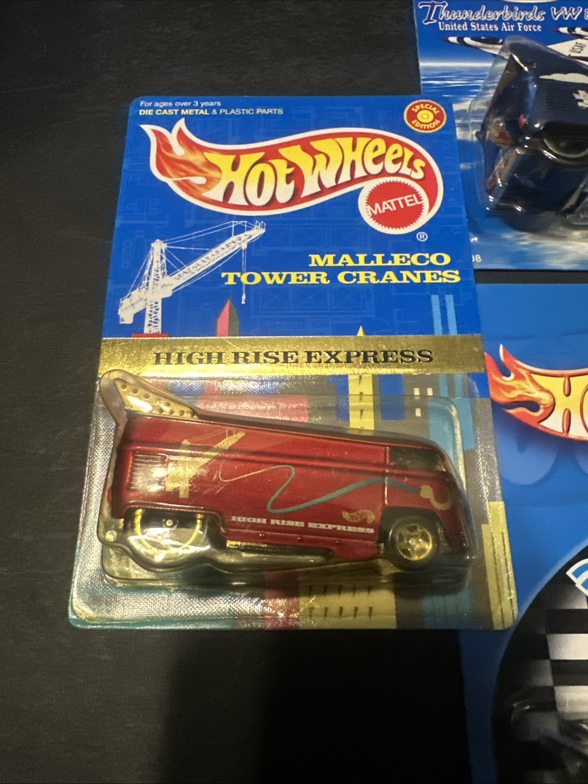 Mattel Hot Wheels 1996 Mod Bod Series Complete 4- car set in Protech Case