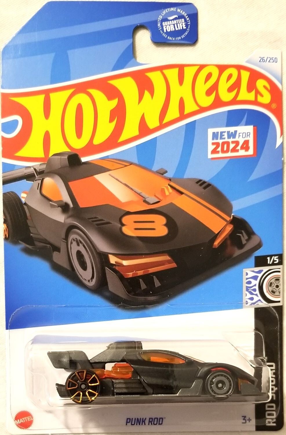 Hot Wheels – 2024 Rod Squad 1/5 Punk Rod 26/250 (BBHRY48)
