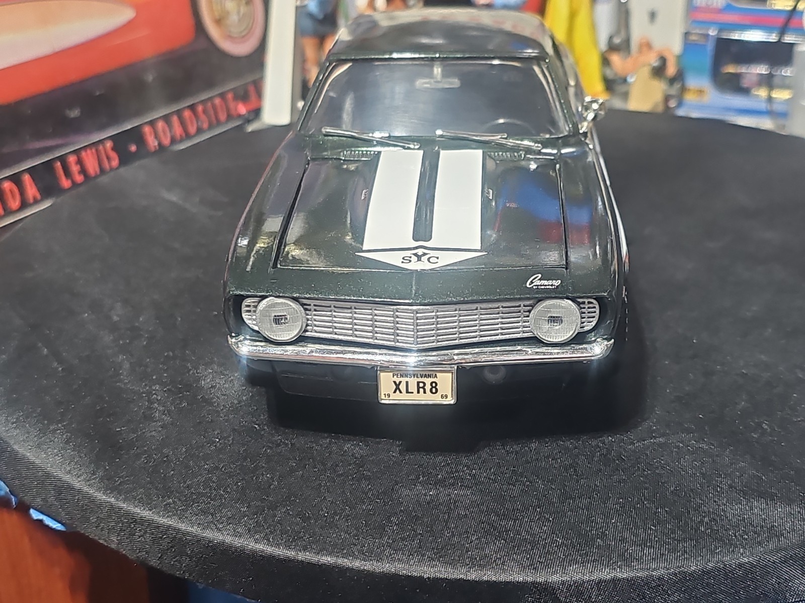 VINTAGE ERTL SUPERCAR YENKO 427 CAMARO SYC Fathom Green Limited Edition
