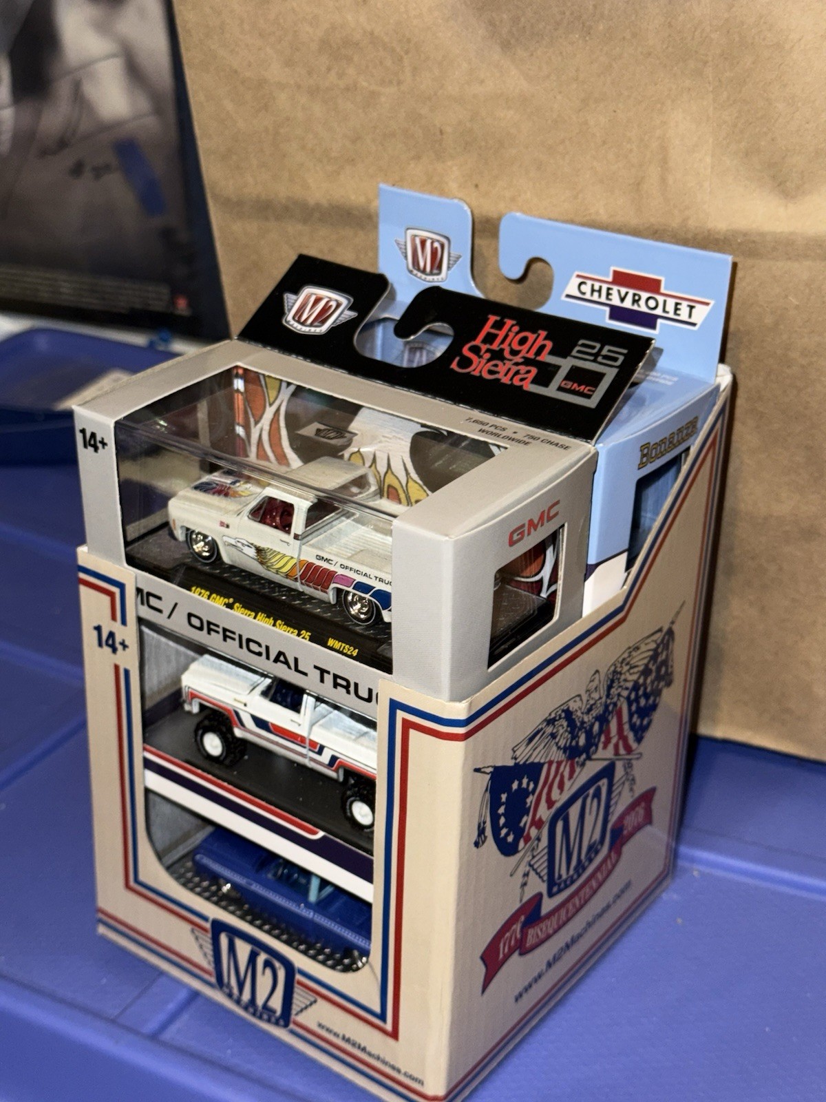 2026 M2 Machines Set of 6 Spirit Of 76 + Sleeve 1976 Chevy GMC Dodge Walmart Exc