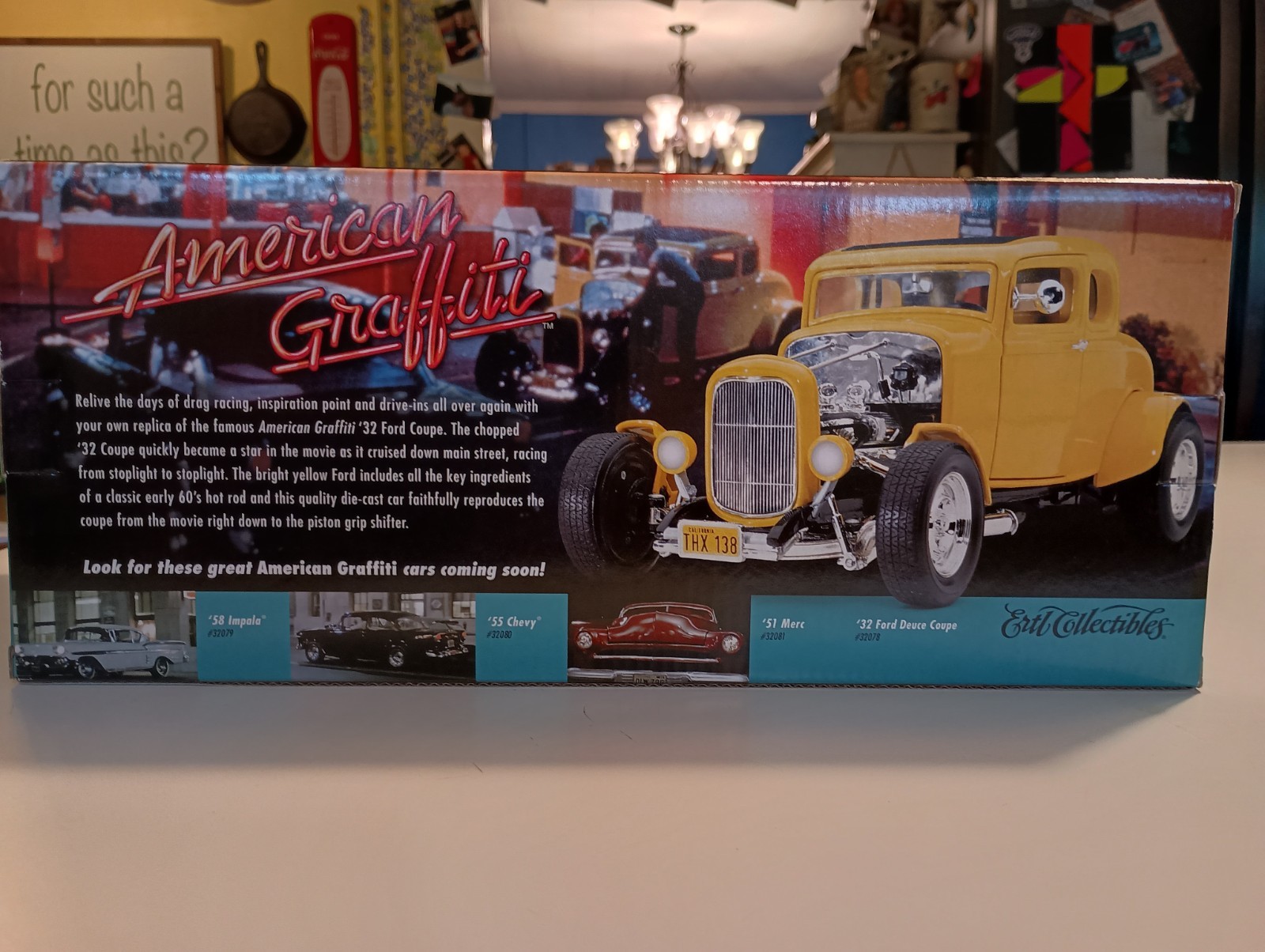 Ertl American Muscle American Graffiti ’32 Ford Duece Coupe 1/18 Scale