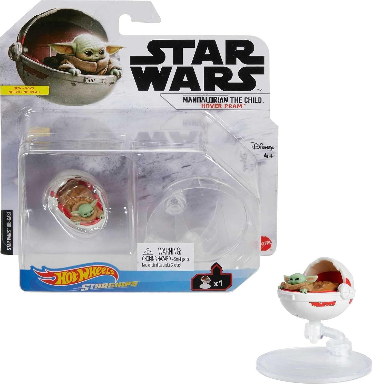 Explore the Galaxy with Hot Wheels Mandalorian Starships – Includes Flight Stand