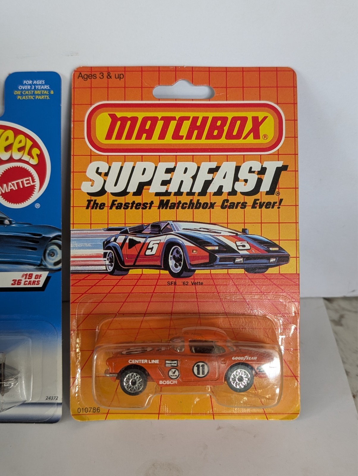 Hot Wheels Blue Card Lot of 4 Corvettes – Split Window 65 Vette Superfast 62