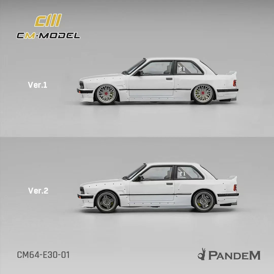 CM-Model 1:64 Pandem BMW M3 E30 – Pearl White