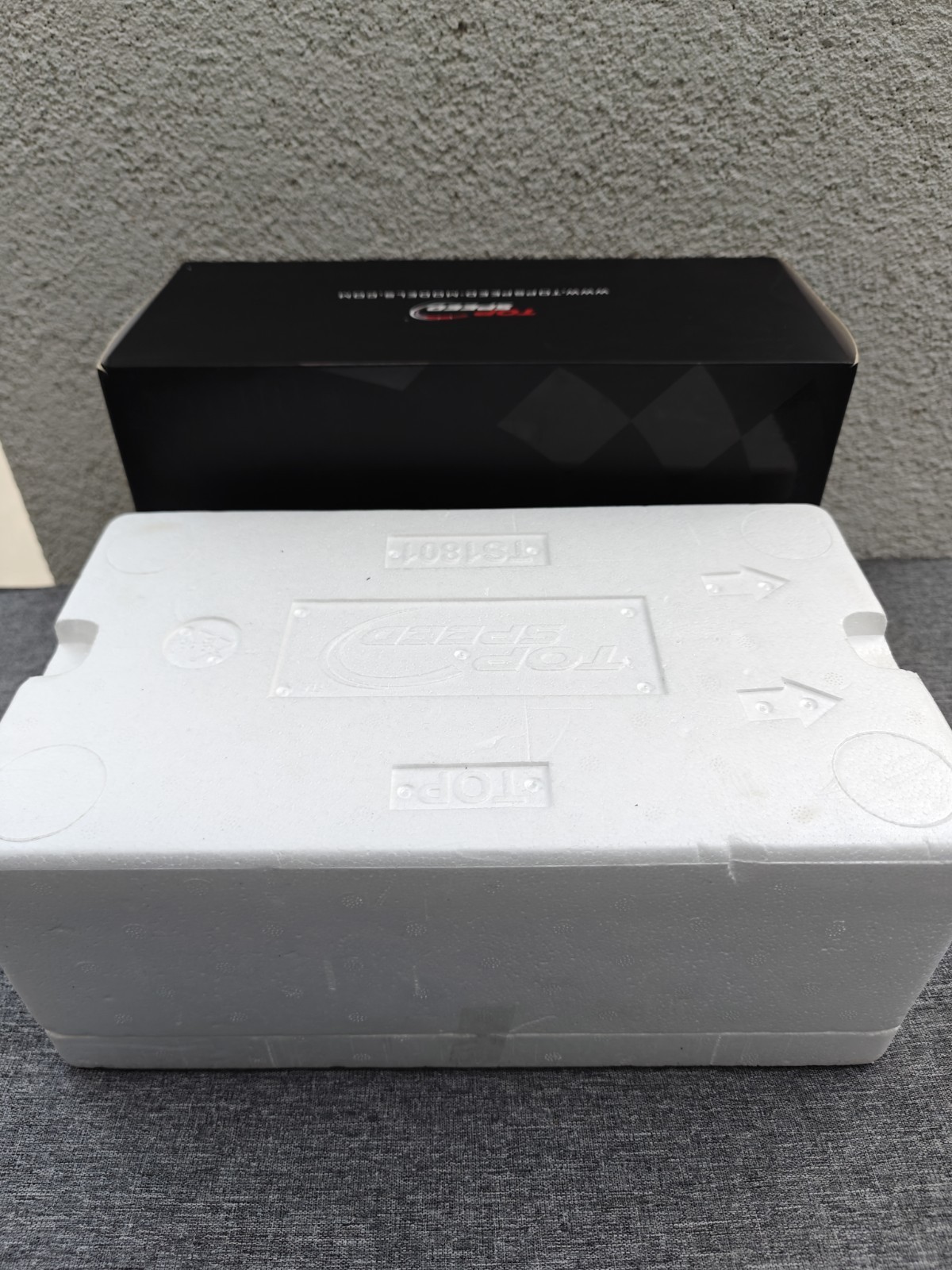 Gently Displayed 1:18 Top Speed Pandem Toyota GR Supra V1.0 silver TS0297 In US