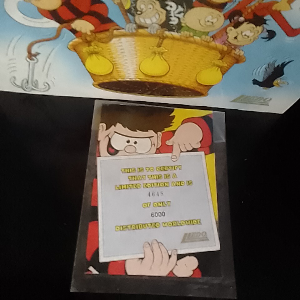 THE BEANO LIMITED EDITION BOX SET 2005 – LLEDO DIECAST MODELS COLLECTION