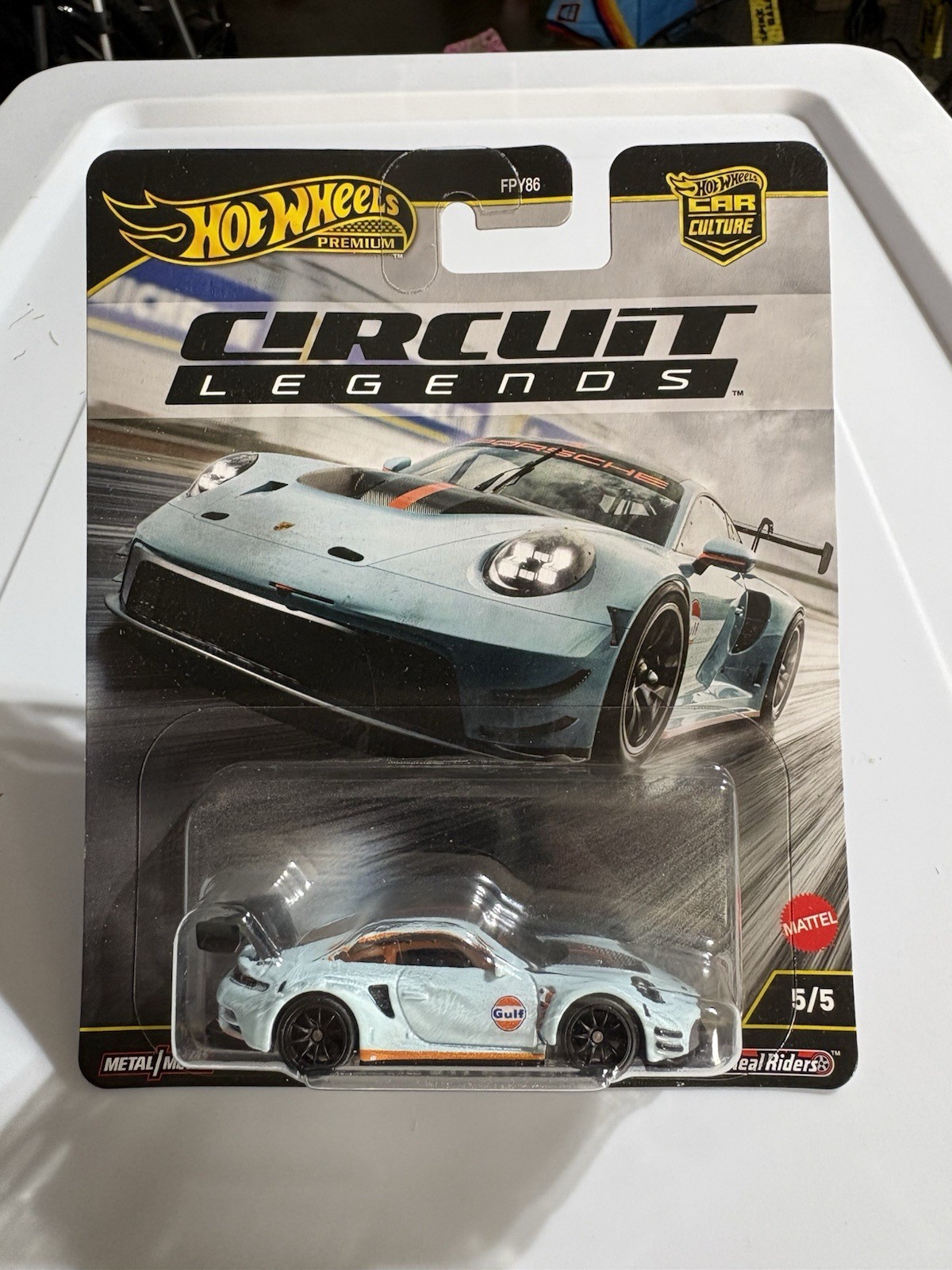 Hot Wheels Premium Car Culture Circuit Legends JBK65 PORSCHE 911 GT3 (992)