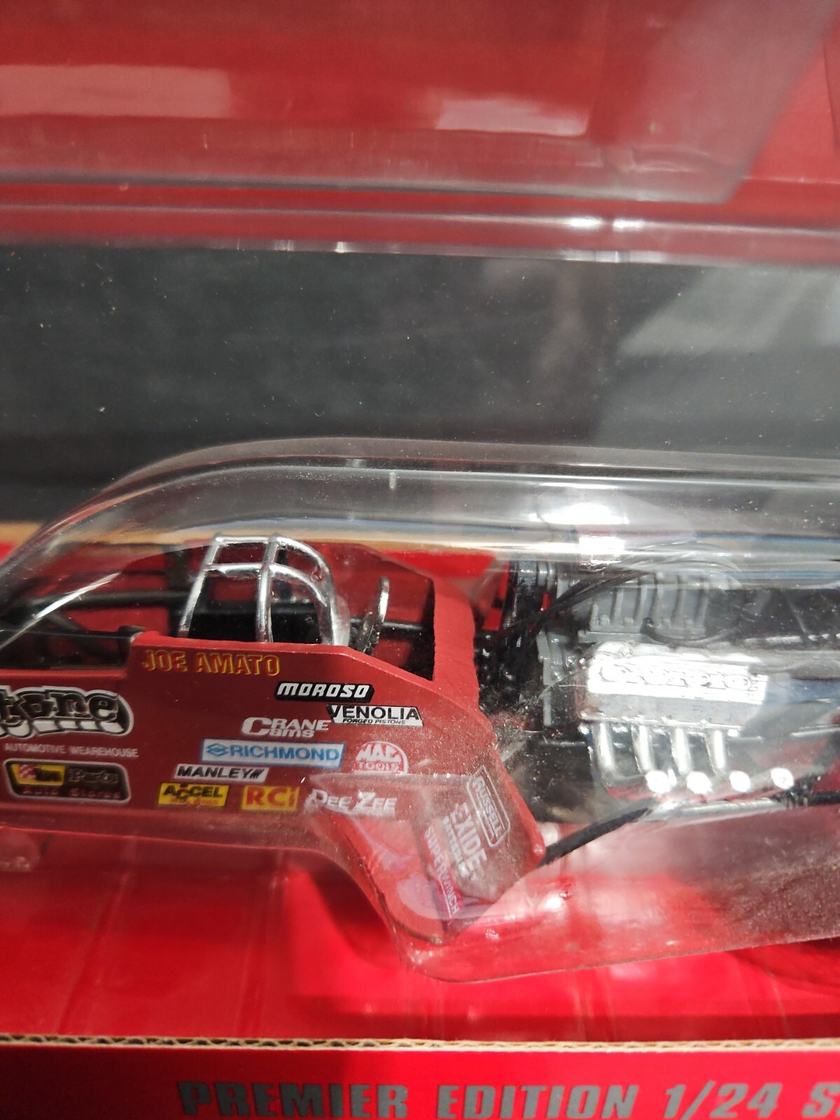 1997 Racing Champions Premier 1/24 Keystone Top Fuel NHRA DRAGSTER Joe Amato