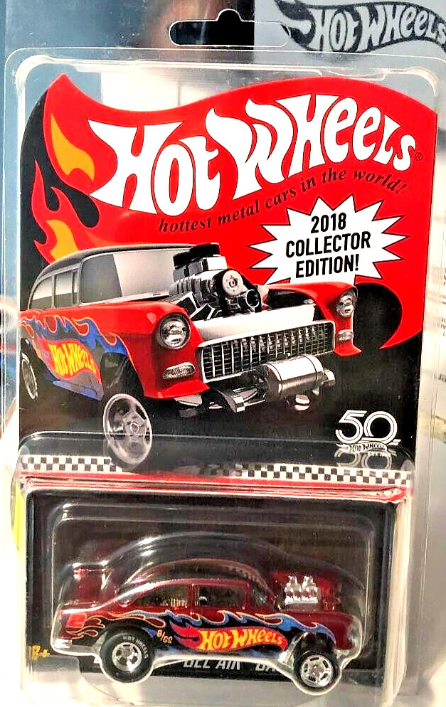Hot Wheels 50th Anniversary 55 Chevy Bel Air GASSER 1955 NHRA Blown Chevy