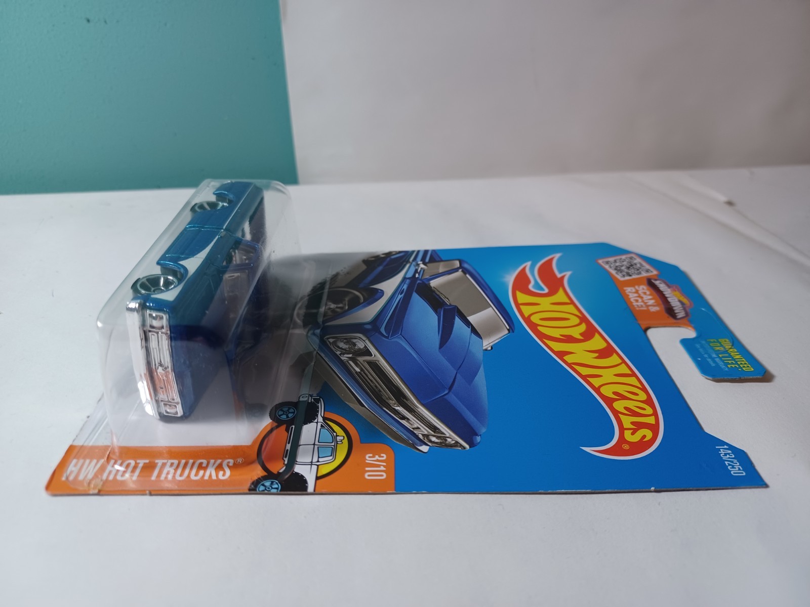 HOT WHEELS HW HOT TRUCKS ’67 CHEVY C10 (Unopened Pair) 2015/2016 Purple and Blue