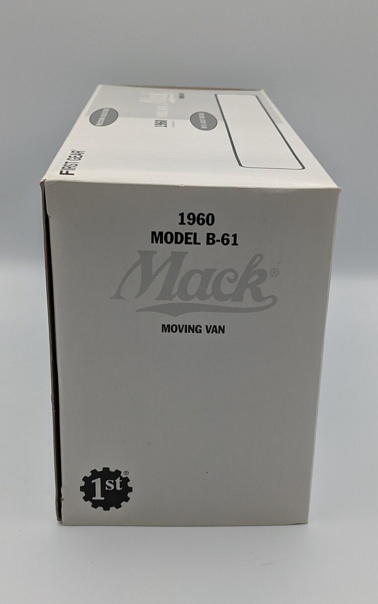 First Gear 18-1944 1:34 1960 Model B-61 Mack Moving Van/Box