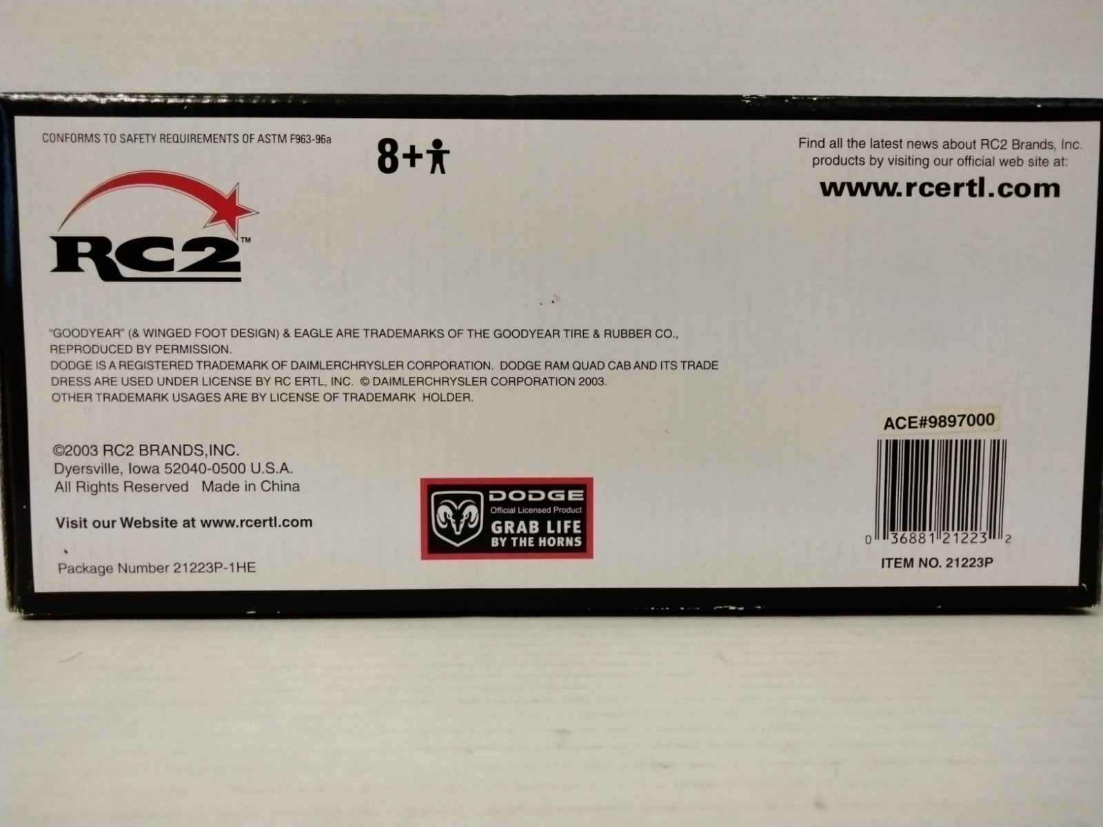 Racing Champions Ace Hardware Dodge Ram Quad Cab 1:24 Diecast 15th Edition NEW