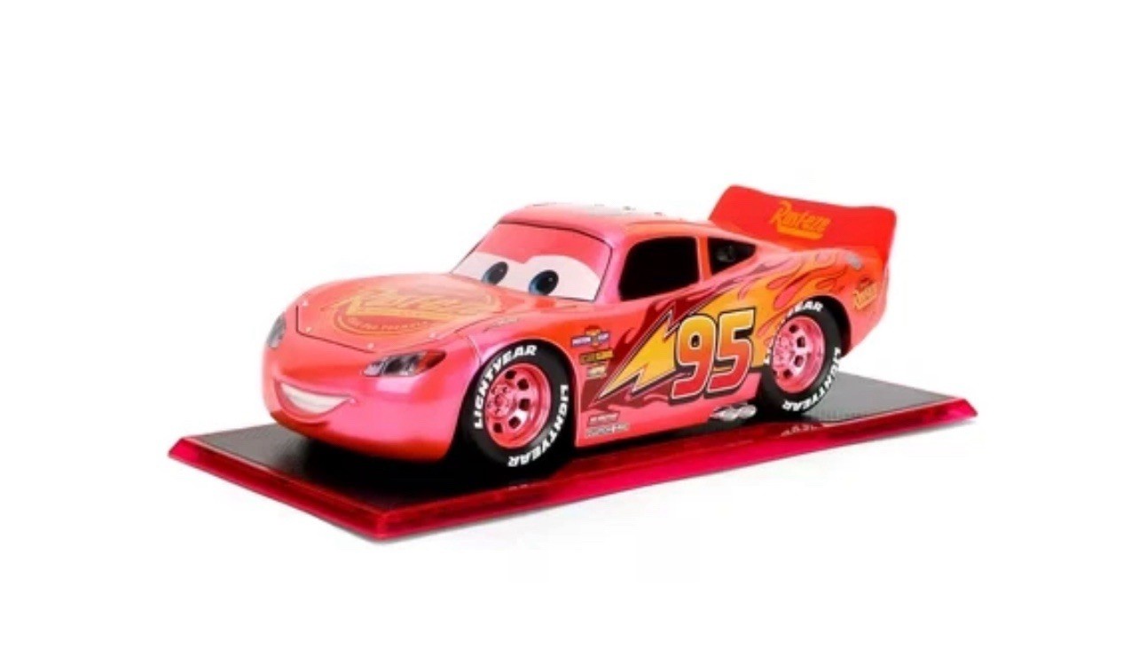 IN HAND Jada Pink Slips CHASE Disney Cars Lightning McQueen 1:24 FREE SHIP