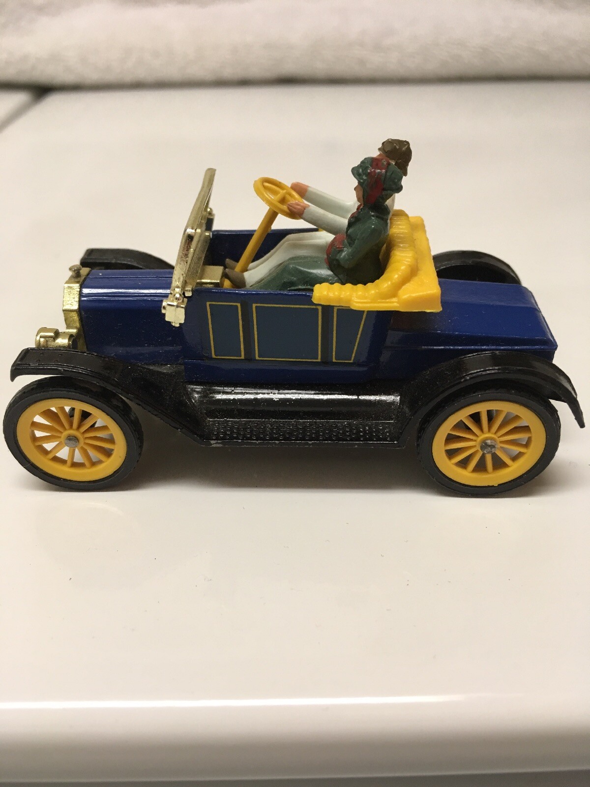 Dinky Toys Meccano Model T Ford Car No.475G 1965 Blue Made in United Kingdom