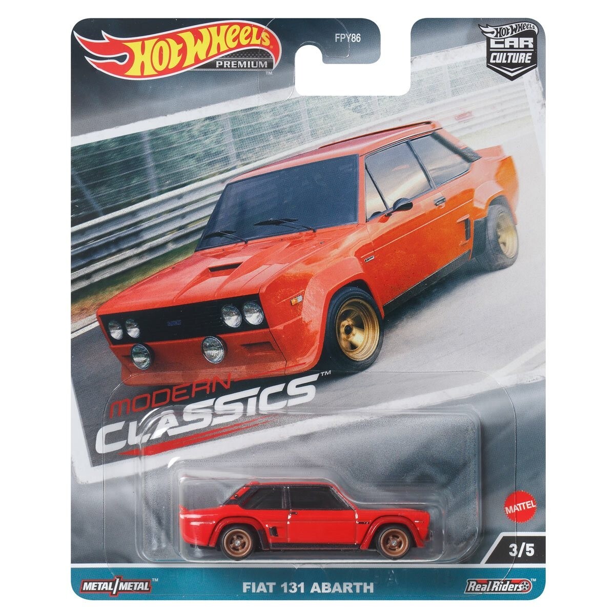 2023 Hot Wheels Car Culture Modern Classics #3 Fiat 131 Abarth