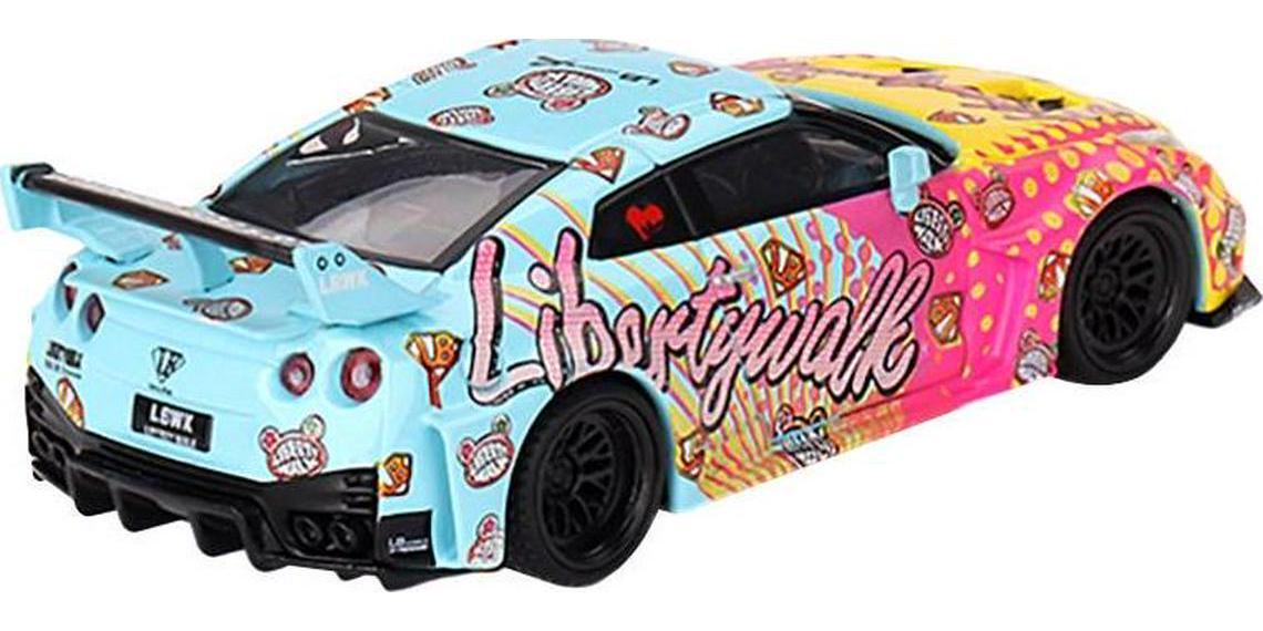 Nissan 35GT-RR Ver.1 LB-Silhouette Works GT Light Blue and Yellow with Graphics