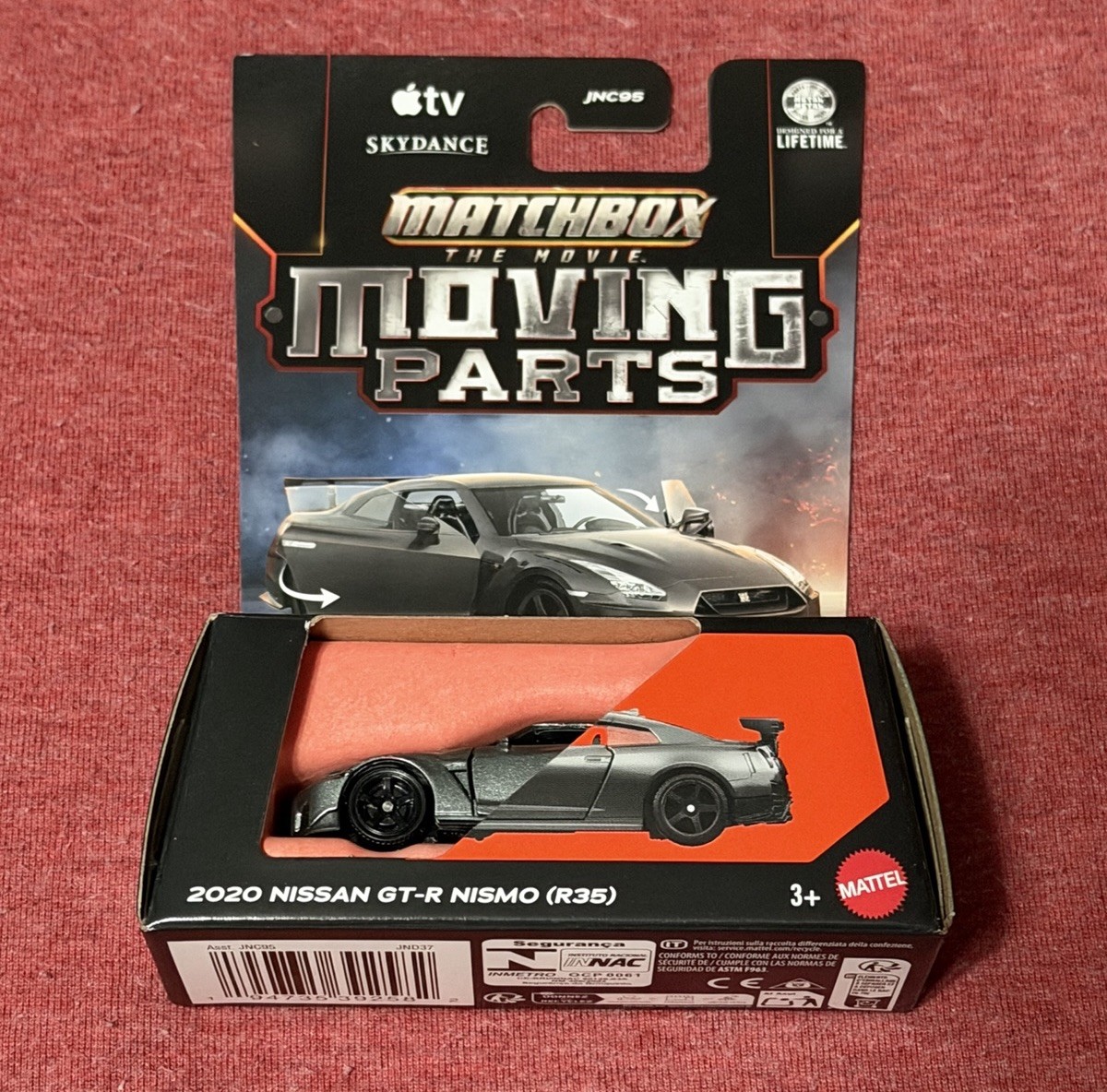 🔥2026 Matchbox The Movie Moving Parts A Case 2020 Nissan GT-R Nismo R35 VHTF🔥