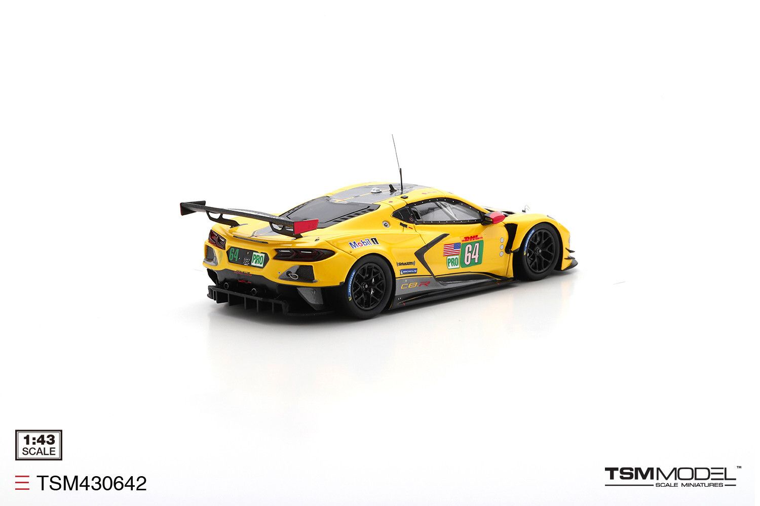 TSM-Model Chevrolet Corvette C8.R – 2022 1000 Sebring 1:43 Diecast Car TSM430642