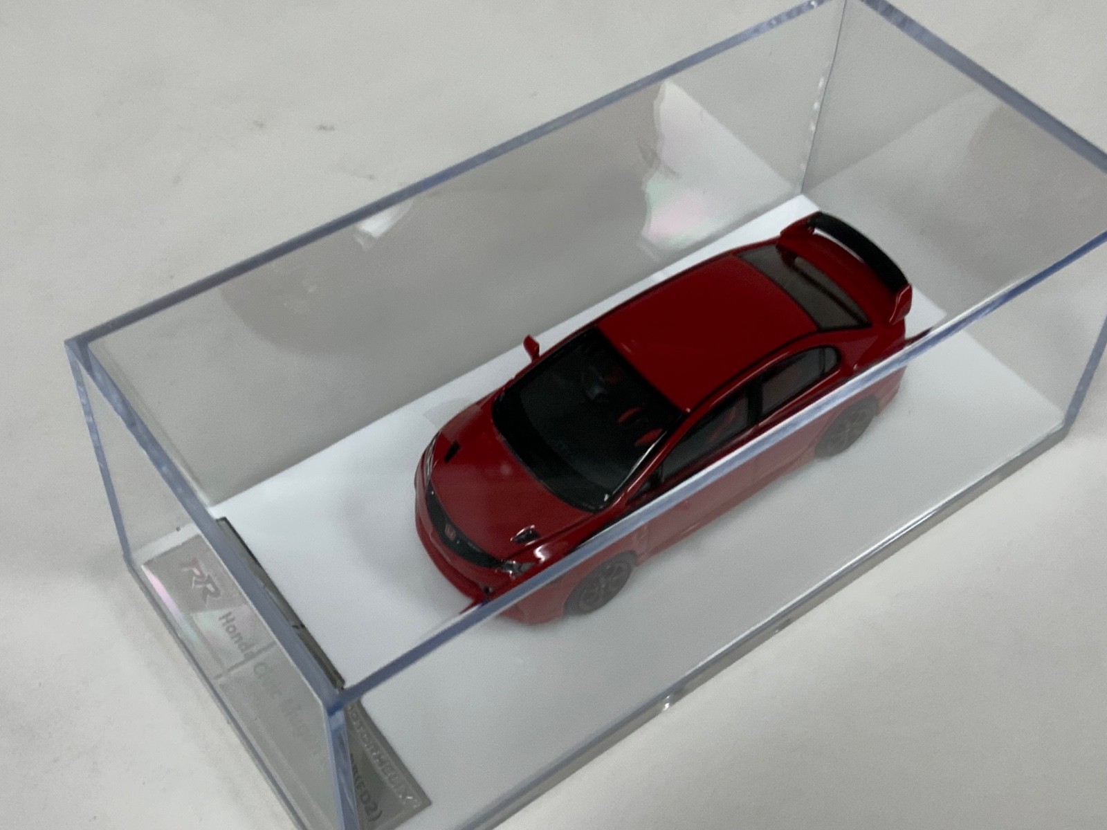 1/64 Motorhelix Honda Civic FD2 Mugen RR in Red With Engine Details. MIX 2