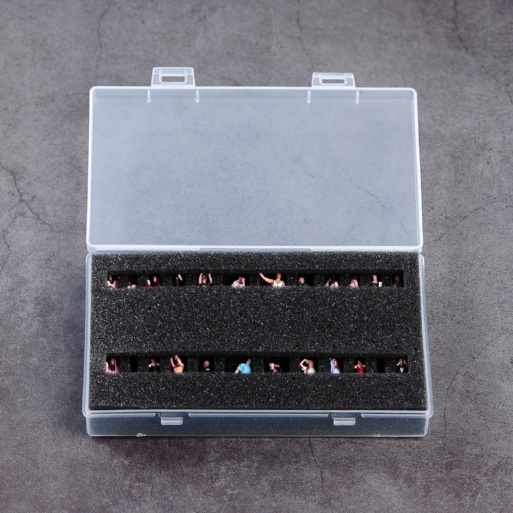 For 1/64 1/87 Miniature DIY Doll Storage Box Scene Prop Action Figure Doll Model