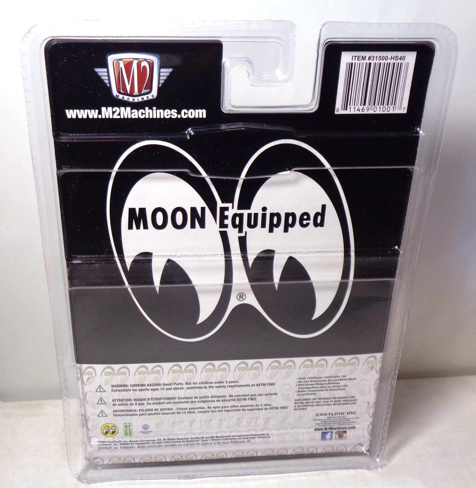 M2 Hobby Exclusive HS40 Mooneyes 1960 VW “Shorty” Type 2 Pickup Limited Ed 5,720