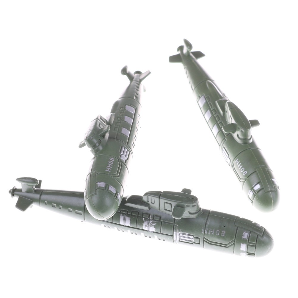2PCS World War II war military submarine model sand scene model toy.ecJ TsAMHJ