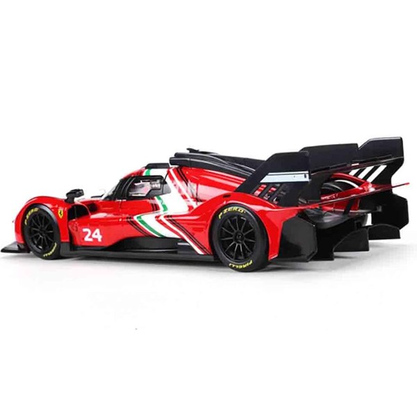 Bburago 1:18 Ferrari 499P Modificata #24 Red Model Car