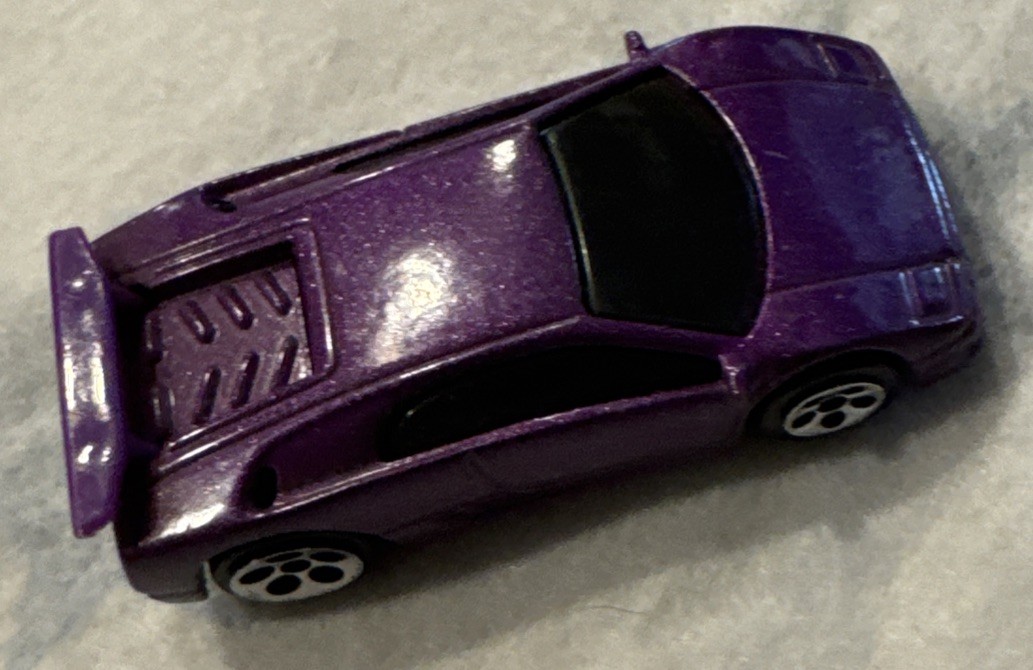 Vintage 2000 Hot Wheels Lamborghini Diablo Race Car – McDonald’s Collectable