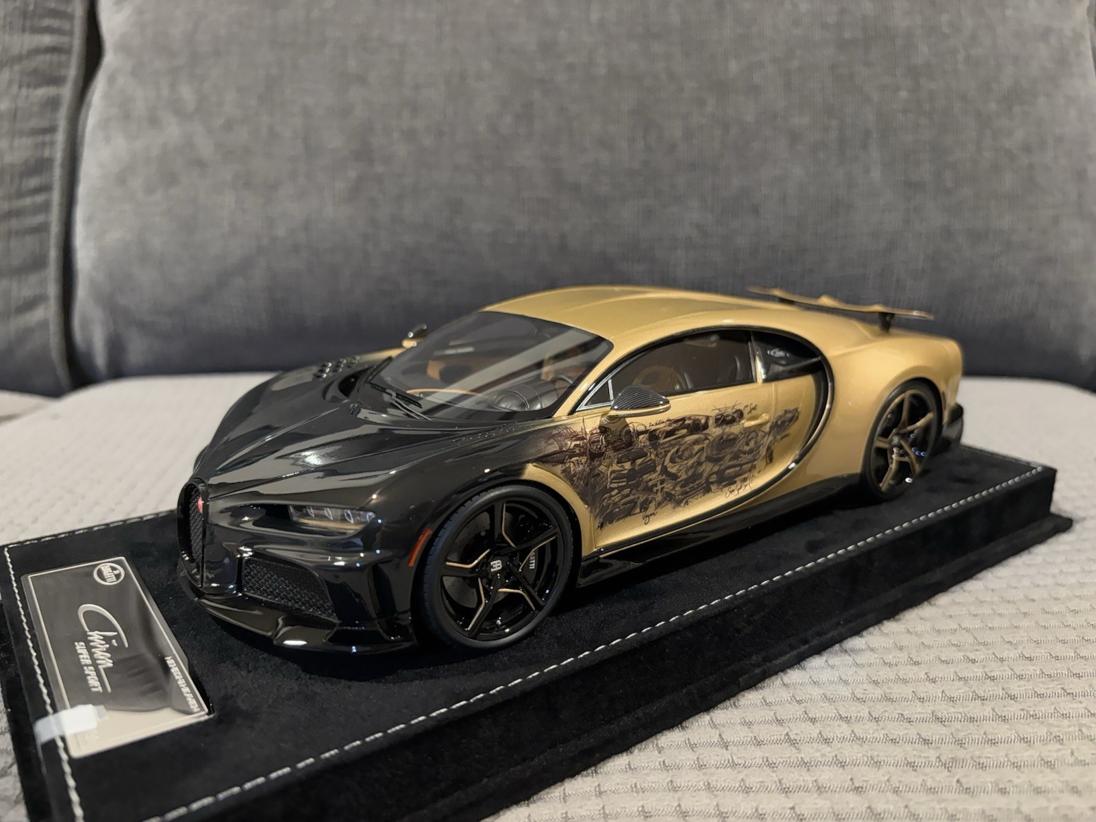 1/18 HH Henson & Heaven Bugatti Chiron Super Sport Golden Era Limited 30 Rare
