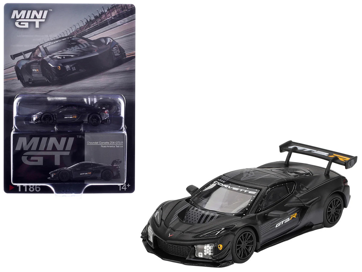 Chevrolet Corvette Z06 GT3.R “Road America Test Car” Black with Graphics Limite
