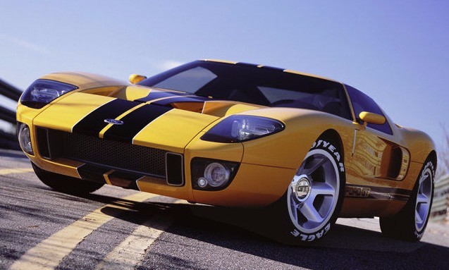 Ford GT40 Race Car Custom Built Concept Classic 1 18 12 24