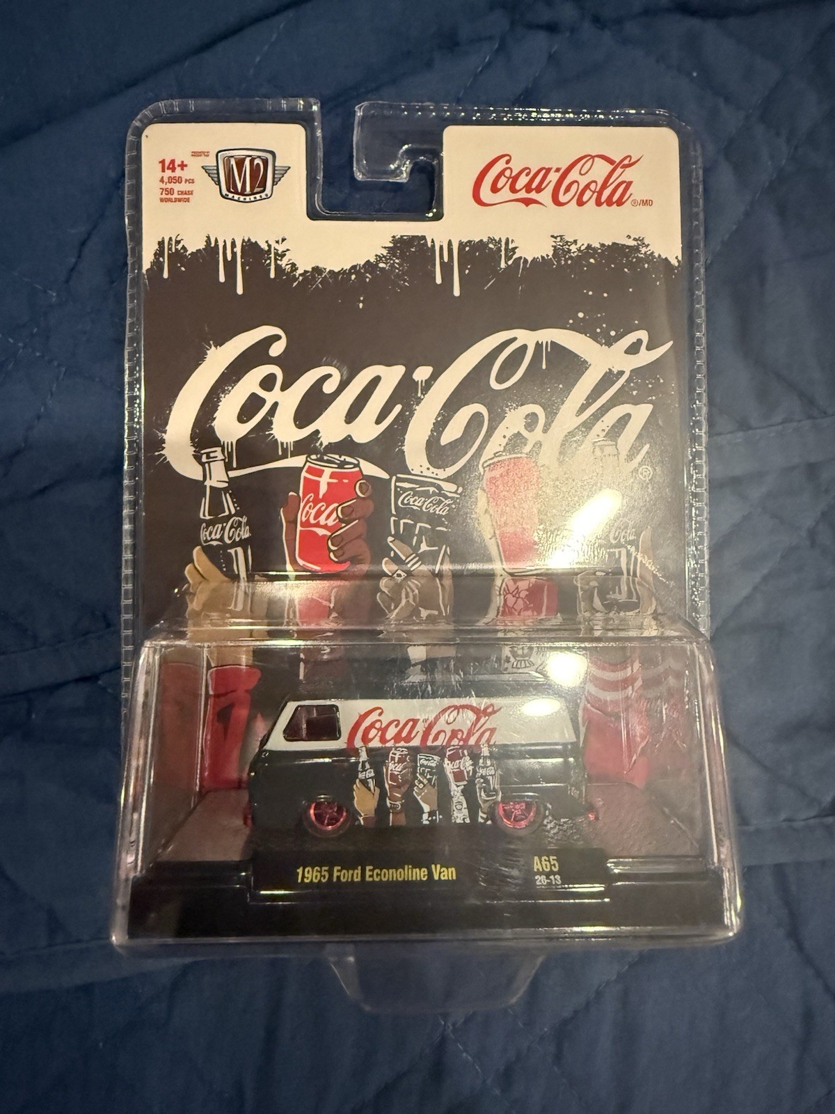 Chase M2 Machines Coca-Cola Mixtape 1965 Ford Econoline Van 1:64 Diecast