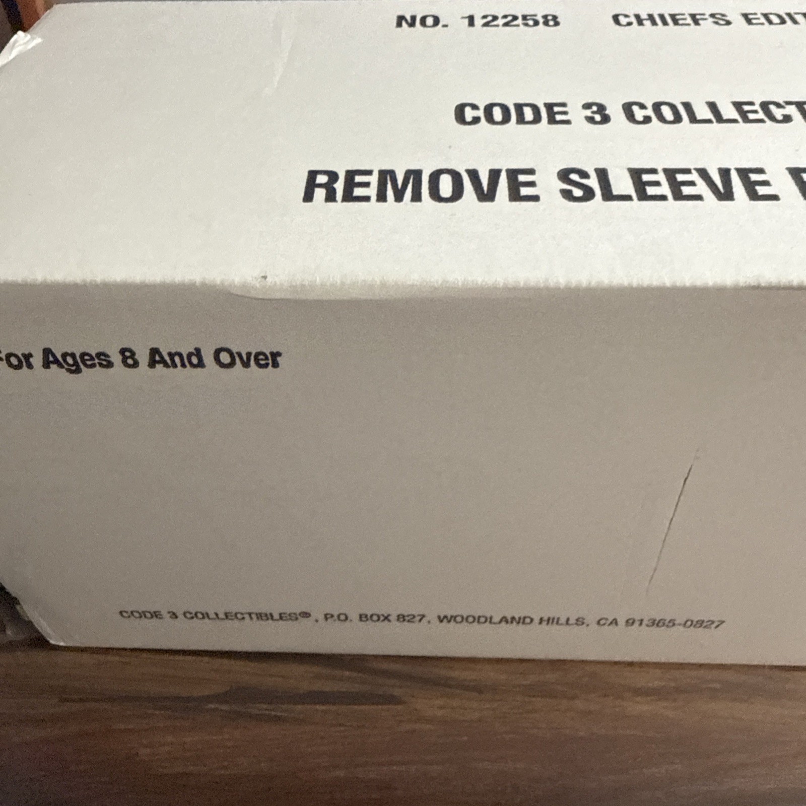 Code 3 CHIEFS Edition #8 Aerialscope Tower Ladder Truck Limited Edition No 12258