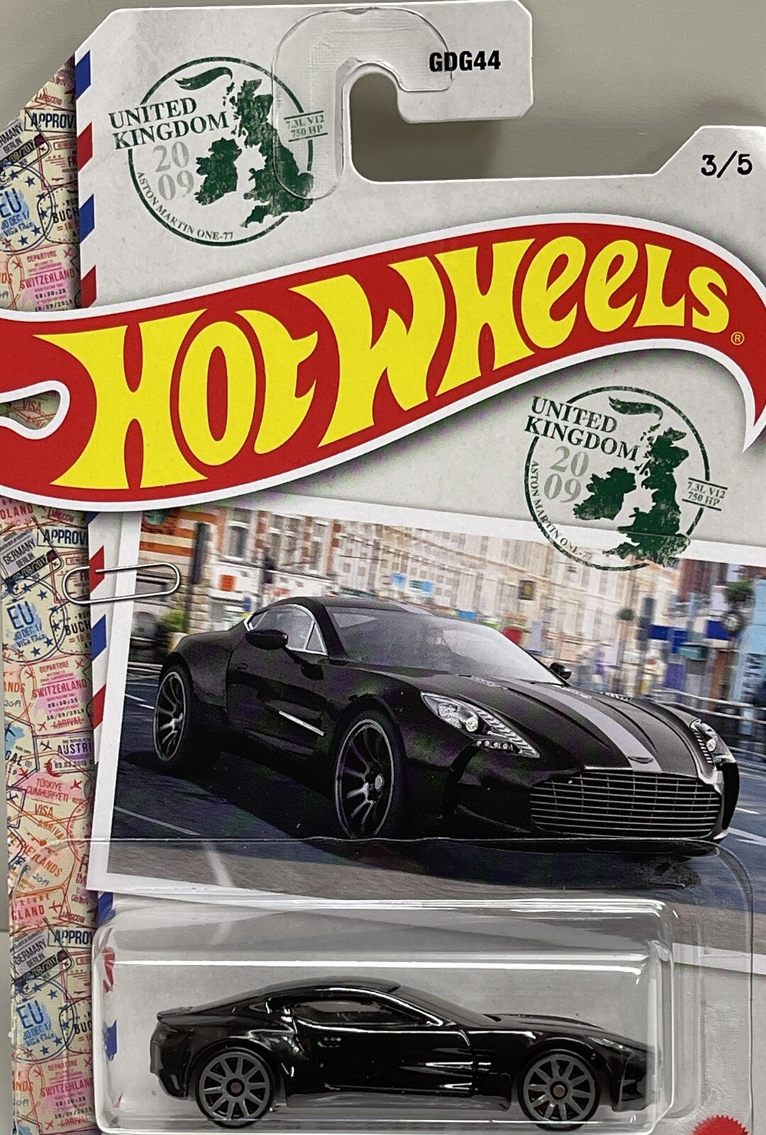 Aston Martin One-77 /United Kingdom / World Class Racers / Hot Wheels 2022