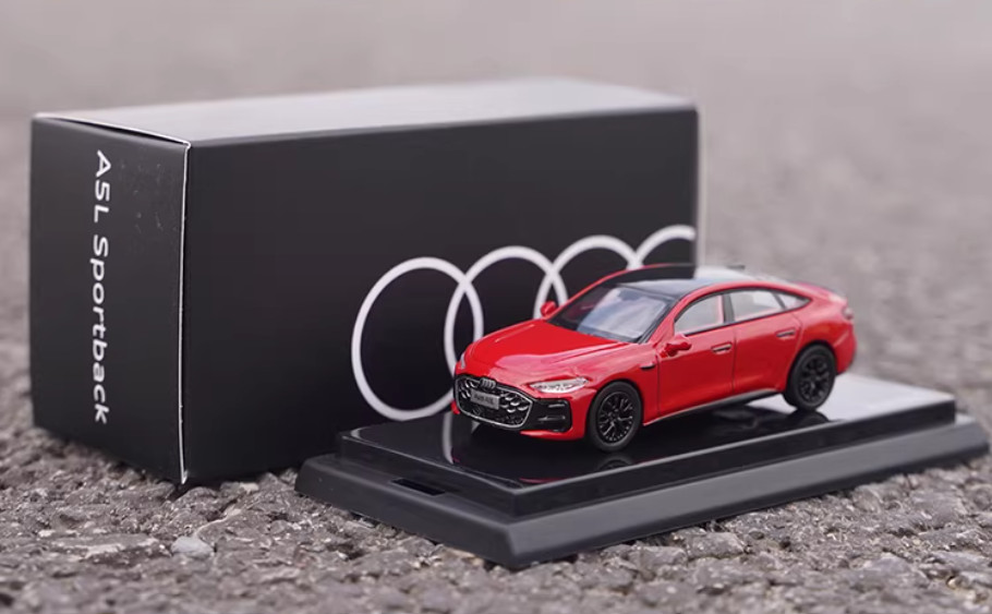 Original 1/64 Scale Shanghai AUDI A5L Diecast Alloy Model Car 3 Colors Gifts Toy